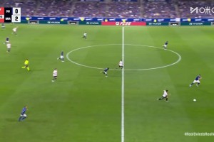 皇馬3-0奧維耶多！迪亞斯右路橫傳，維尼修斯禁區(qū)推射破門