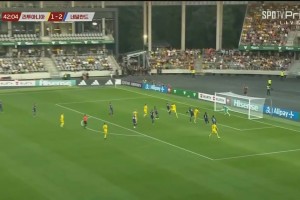 荷蘭被連追兩球！吉內(nèi)蒂斯精準(zhǔn)制導(dǎo)，吉爾德瓦伊尼斯頭槌扳平