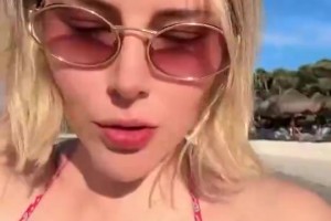 一激動就手舞足蹈~歐冠女主持激烈探討自己想要水下照片??