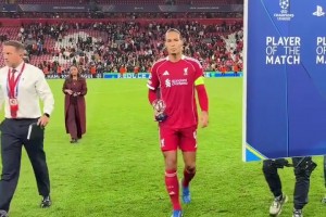 5場4絕殺！利物浦3-2馬競，范迪克補(bǔ)時(shí)絕殺+8次解圍當(dāng)選全場最佳