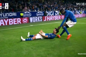 太離譜了！巴薩門將加西亞超巨失誤送禮！雷納吊射攻破巴薩城門！