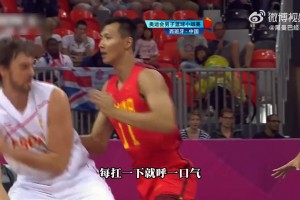要是今天有你在就好了！易建聯(lián)奧運(yùn)會(huì)硬扛西班牙三大內(nèi)線砍30分