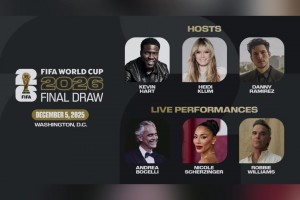 看世界杯決賽抽簽儀式的陣容，網(wǎng)友：趕快別讓美國舉辦了